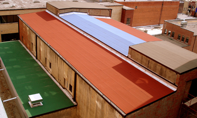 Commercial BUR & modified bitumen roofing systems