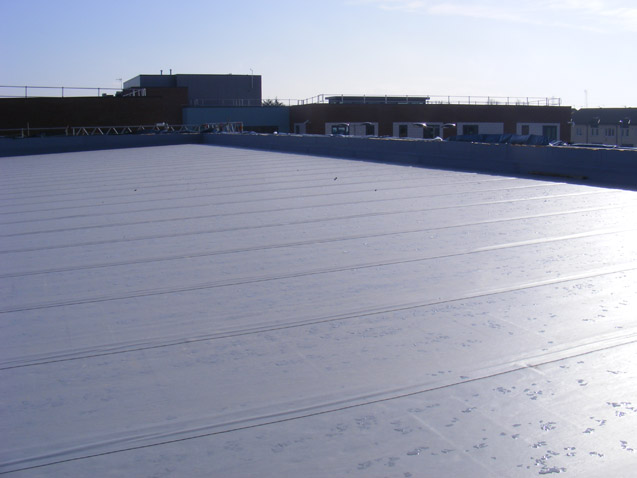 Commercial EPDM (rubber) roofing systems